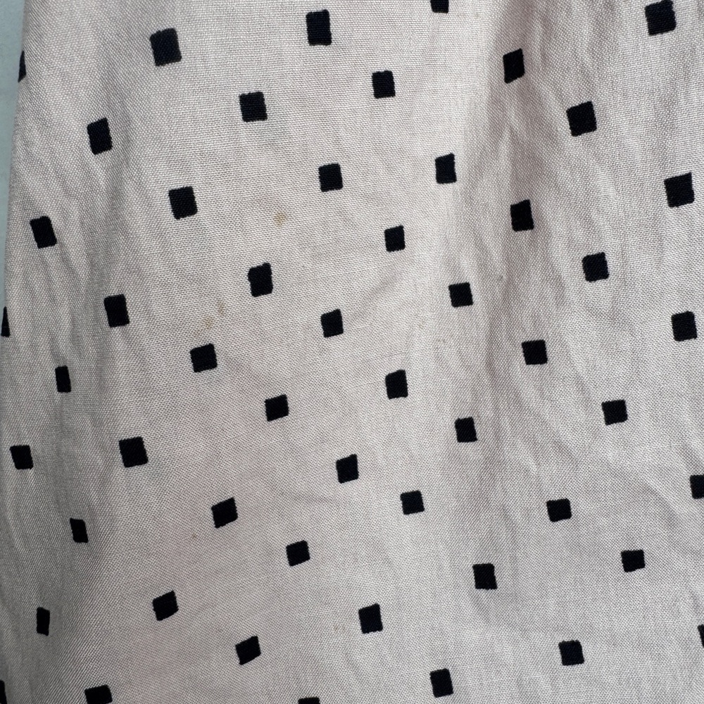 Prada Vintage Pink Squared Polka Dot Dress - Picture 8 of 16
